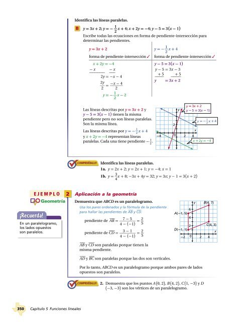 Funciones lineales