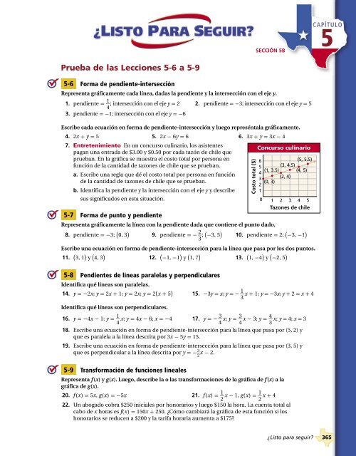 Funciones lineales