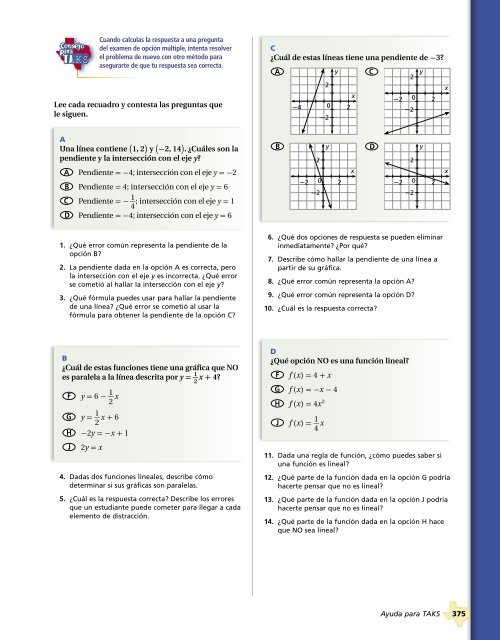 Funciones lineales