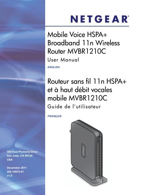 Mobile Voice HSPA+ Broadband 11n Wireless Router MVBR1210C ...