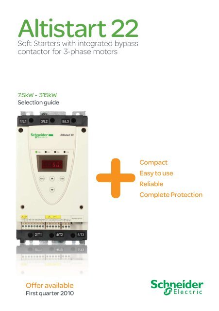 Altistart 22 selection guide - Schneider Electric