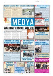 Sultanbeyli'yi Mağdur Edip Gitti! - gerçek medya gazetesi