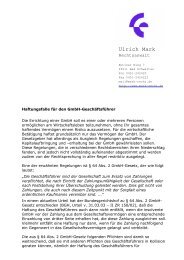 Rechtsanwalt Ulrich Mark