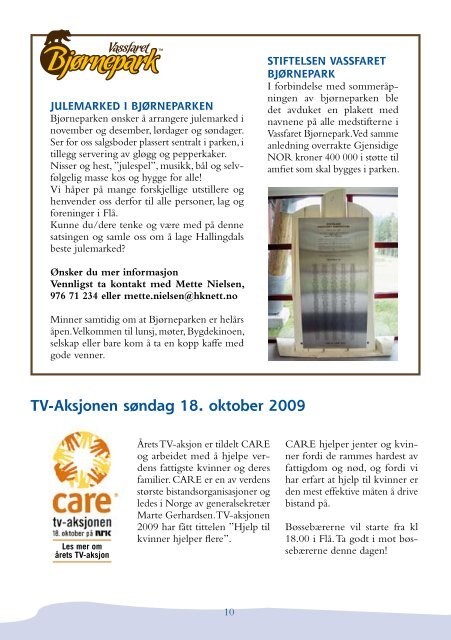 Her kan du lese/laste ned FlÃƒÂ¸vÃƒÂ¦ringen nr 3/2009 - FlÃƒÂ¥ kommune