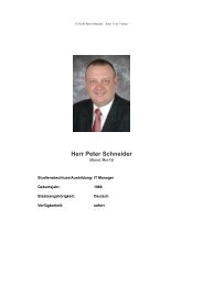 Hays - Business Partner Profil - IT Manager Peter Schneider aus Celle