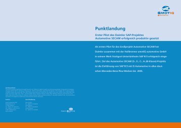 Punktlandung - amotIQ automotive GmbH