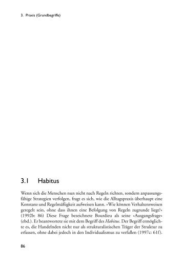 3.1 Habitus