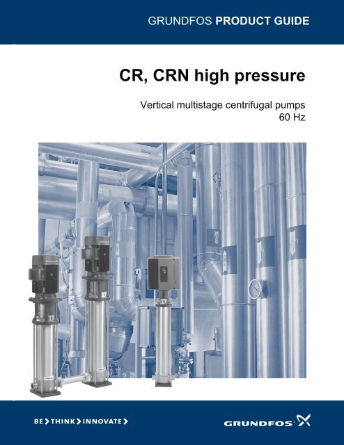 CR, CRN high pressure - Grundfos
