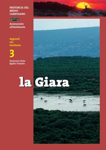 View Quaderno natura "La Giara" in pdf format - Provincia del Medio ...