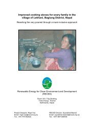 Improved cooking stoves for every family in the village of Lekhani ...