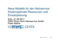 Ãœbersicht der Ansprechpartner ( PDF | 39 KB ) - RWE Rhein-Ruhr ...