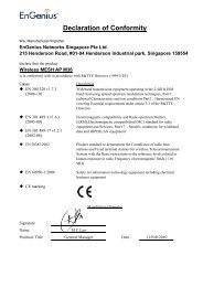 M36 CE declaration of conformity - EnGenius Networks Singapore ...