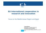 EU international cooperation in research and innovation - ShERACA