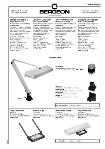 WALDMANN - Bergeon