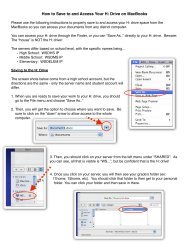 How to Save to and Access Your H: Drive on MacBooks