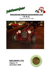 Internationale Veteraan Automobielen Club IVAC