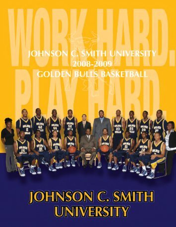 2008-09 Media Guide - Johnson C. Smith University Athletics