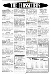 Classified Ads - The San Pedro Sun