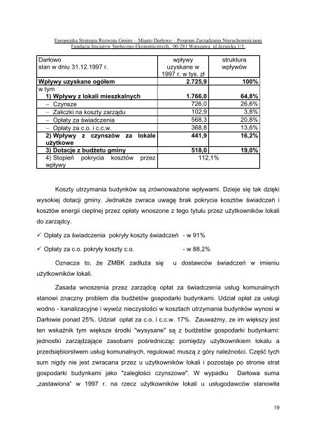 STRATEGIA ROZWOJU TURYSTYKI MIASTA DARŁOWA ...