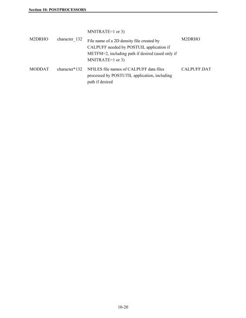 Table of Contents - The Atmospheric Studies Group at TRC