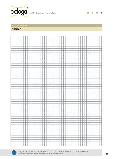 Biologa Geschirmte Leuchten 2012