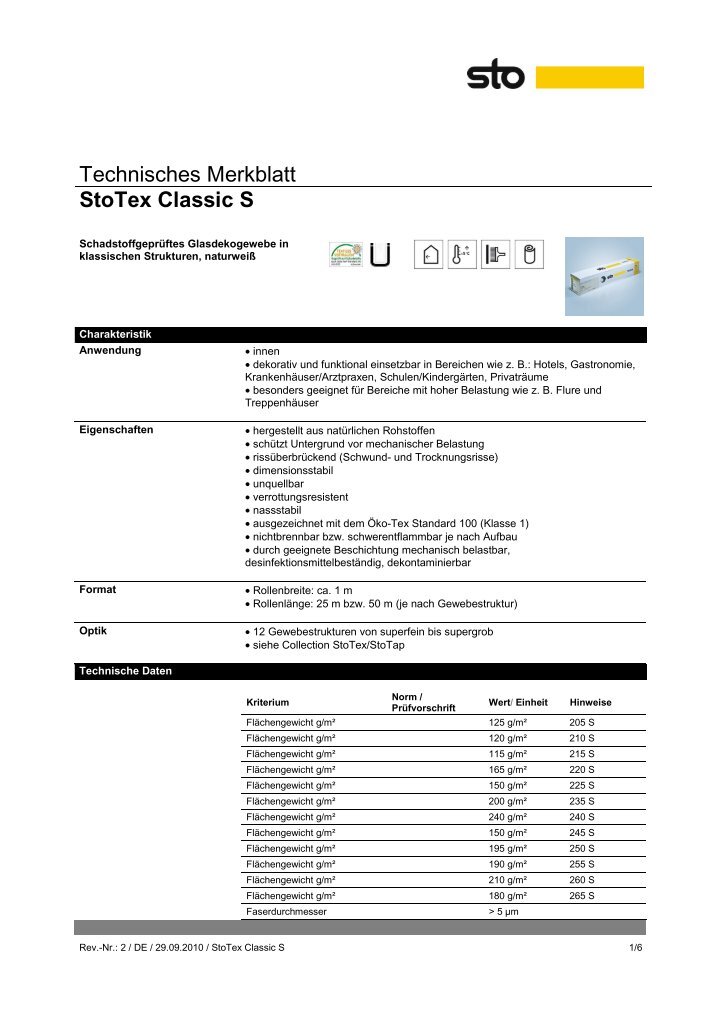Technisches Merkblatt Sto-Weichfaserplatte M 046 Nut Feder – QKZIZV