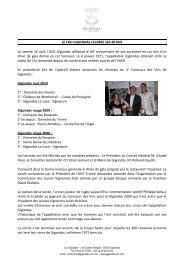 40 ans de l'AOC Gigondas - Vinomedia