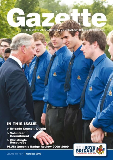 In thIs Issue - The Boys' Brigade