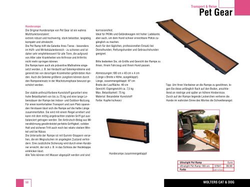 Wolters Katalog 2009 - Cool Pets Paradise