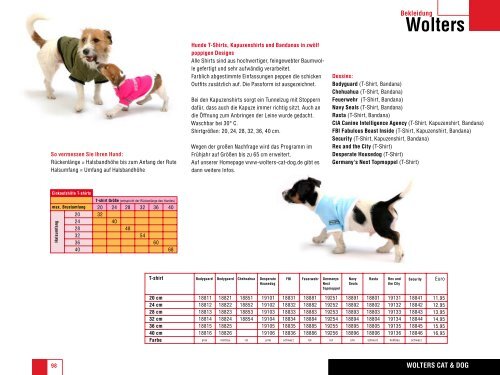 Wolters Katalog 2009 - Cool Pets Paradise