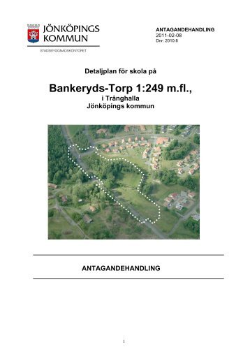 Bankeryds-Torp 1:249 m.fl., - JÃ¶nkÃ¶pings kommun