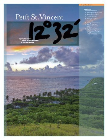 Download full pdf article (3MB)... - Petit St. Vincent Resort