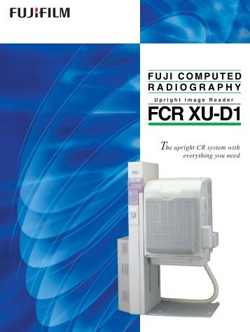 FCR XU-D1 (PDF:557KB) - Fujifilm