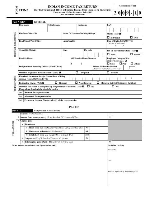 Itr 2 in pdf format taxguru