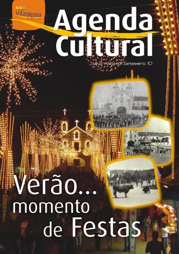 Agenda Cultural:Julho, Agosto, Setembro 2010.pdf - O Portal do ...