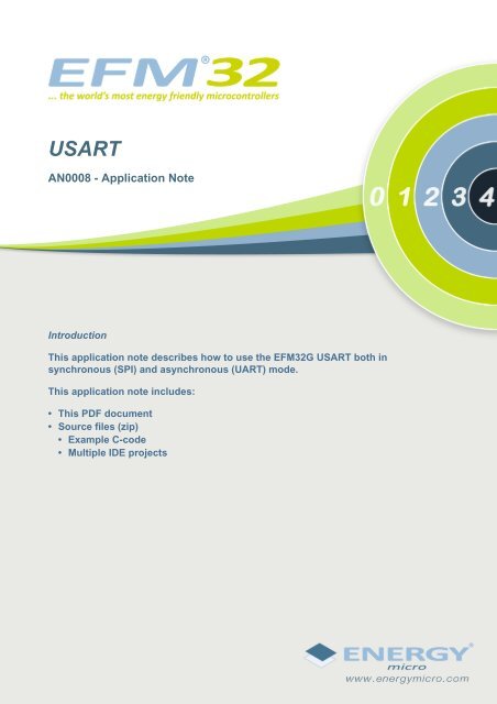 USART - AN0008 - Application Note - Energy Micro