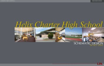 Schematic Design Brochure - Helix Charter High School
