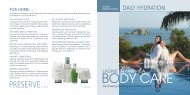 BODY CARE - Pevonia