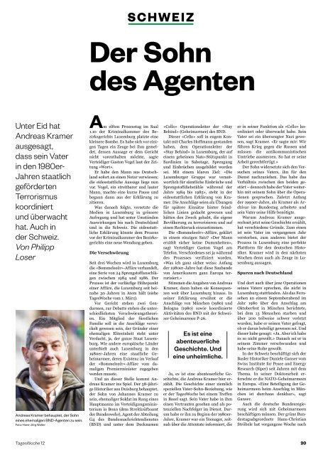 Der Sohn des Agenten - Daniele Ganser