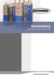 ATM | Generatory atmosfery endotermicznej typ G - Seco-Warwick