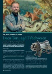 Luca Tori jagd Fabelwesen - Magazin BrauCHtum