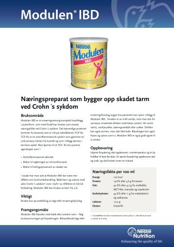 ModulenÂ® IBD - nestle nutrition