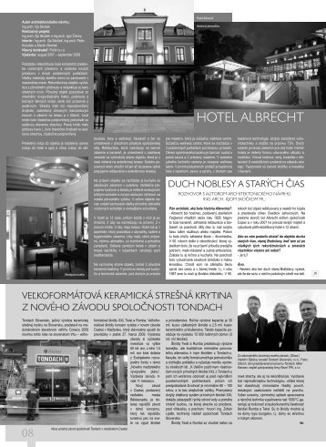 RekonÅ¡trukcia hotela Albrecht /pdf