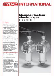 Manocontacteur électronique EDS 3000 - Faure automatisme