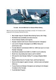 Tornado - the best Multihull for Olympic Mixed ... - Cowes Online