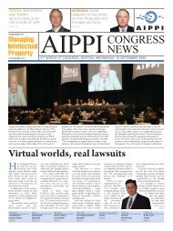 AIPPI Congress Wed - Managing Intellectual Property