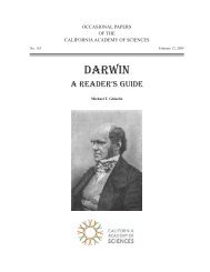 a reader's guide - The Complete Work of Charles Darwin Online