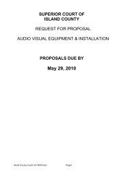 Statewide RFP Template - Island County Government