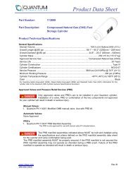 113899 Cylinder Data Sheet - Quantum Technologies