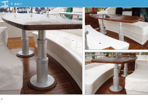 Basi tavoli movimentazione idraulica Table pedestals hydraulic ...